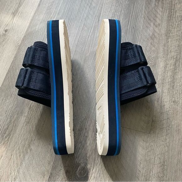 Hunter Sandals Original Beach Flatform Navy Women’s Men’s Unisex - Picture 8 of 10